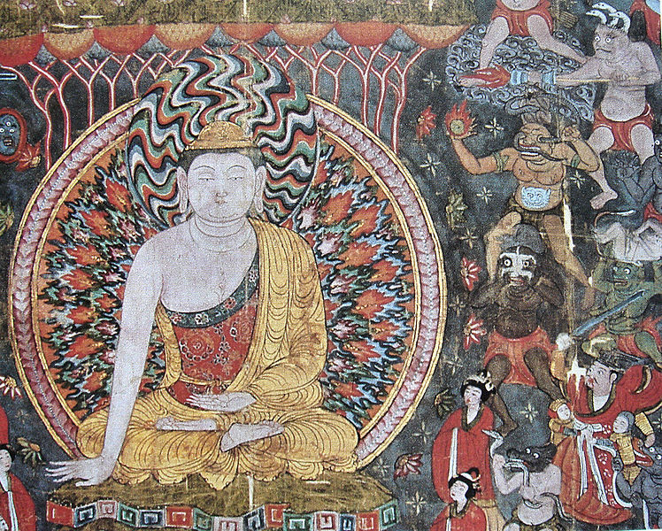 File:10th century chinese cave mural.jpg