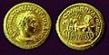 Golden coin of Elagabalus